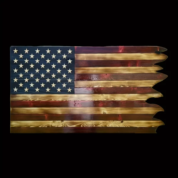 8*15inch American Wavy Flag -